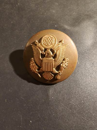 老王徽章第181期 - 美国陆军大檐帽帽徽