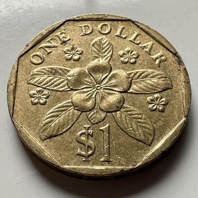 🌹外币初藏🌹🐯2026年第18场 快递将在12号停运 年前需发货的抓紧 ，年后正月十五恢复发货 - 新加坡1997年¥1 c