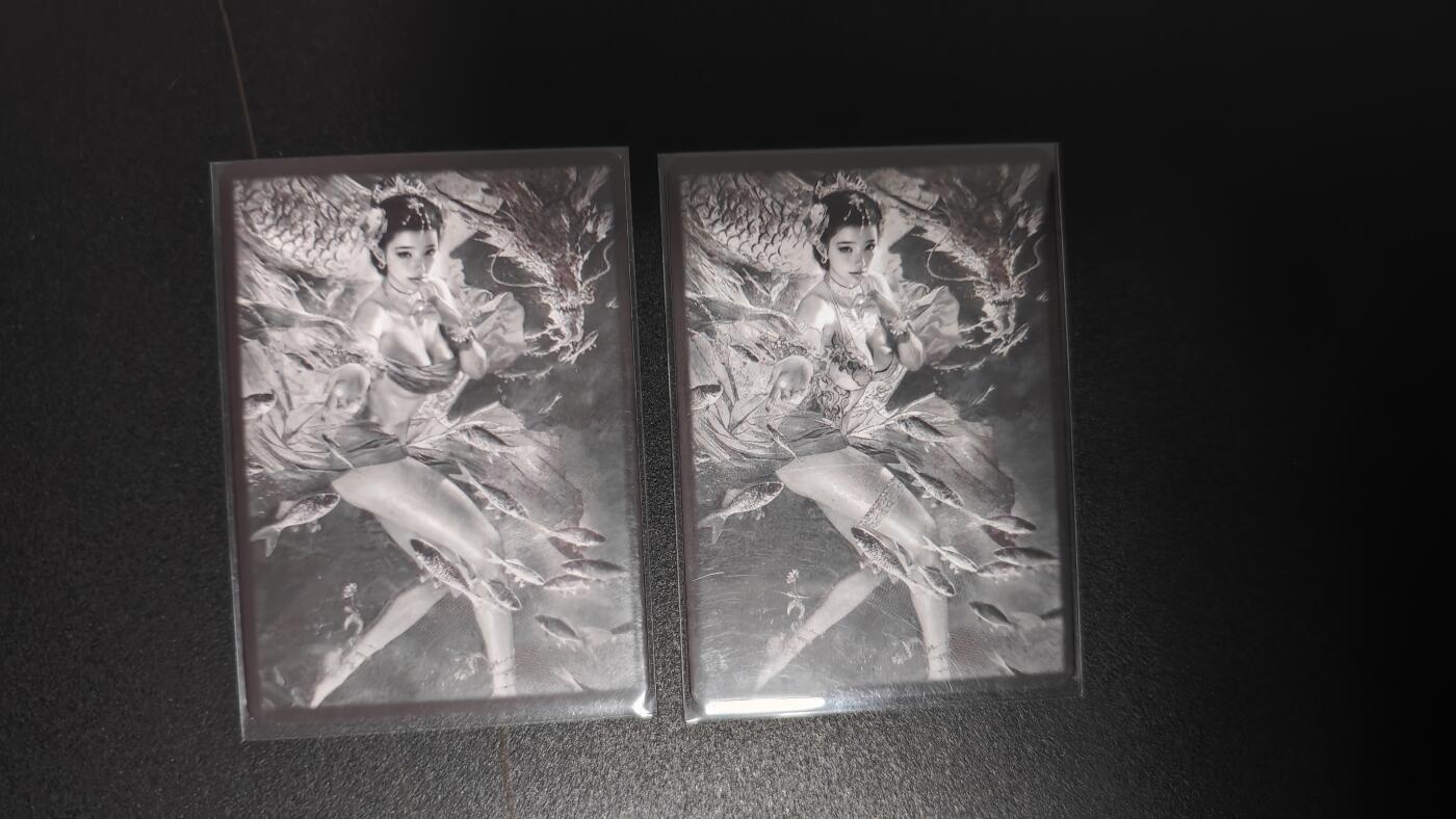 玉楼春卡牌第二期（送拍零佣金，持续收拍） 高清哑光自制卡 甄宓 双服饰一对