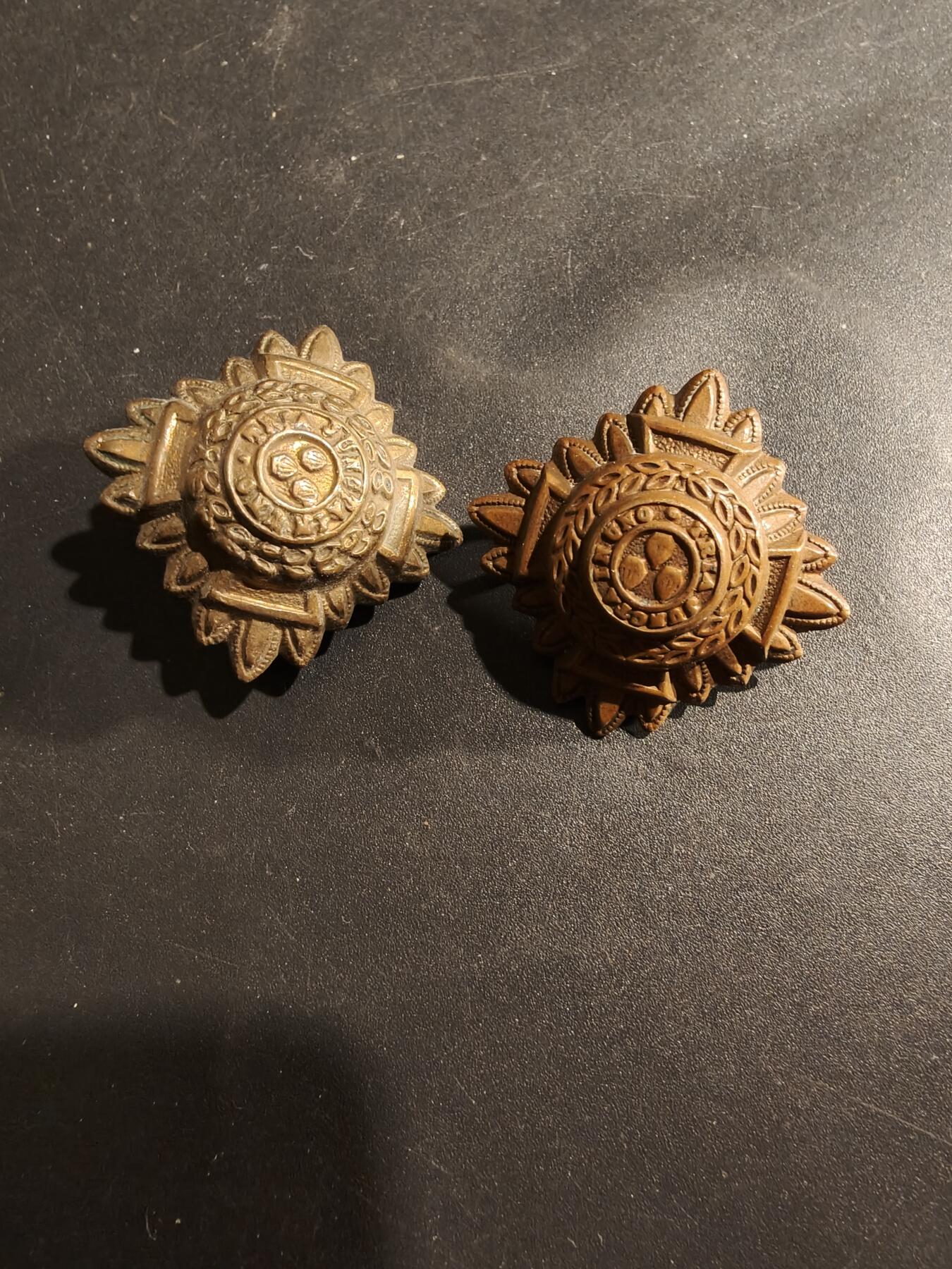 老王徽章第181期 英国军衔配饰一组    一战时期    巴斯星