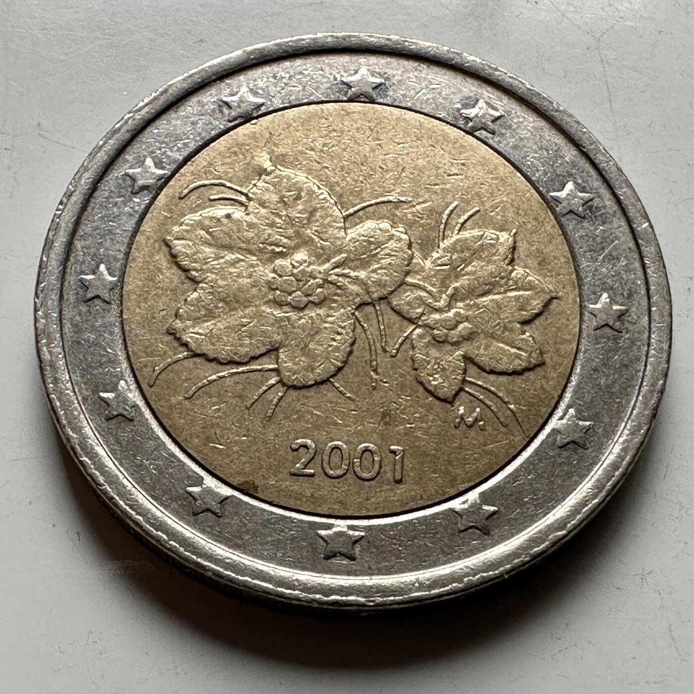 🌹外币初藏🌹🐯2026年第18场 快递将在12号停运 年前需发货的抓紧 ，年后正月十五恢复发货 芬兰2001年2欧元 b