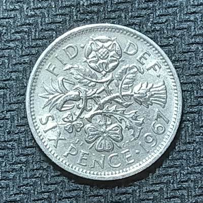 逸泉钱币2026B第十场世界钱币纪念币专场B1231-1615 - 1385英国6便士