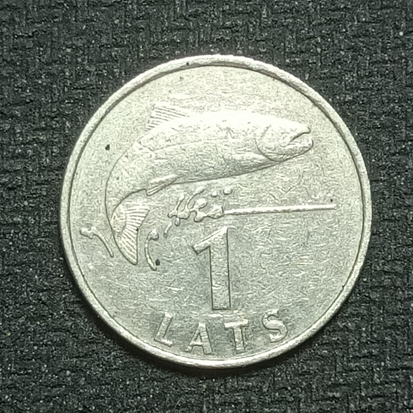 逸泉钱币2026B第十场世界钱币纪念币专场B1231-1615 1365拉脱维亚1立特