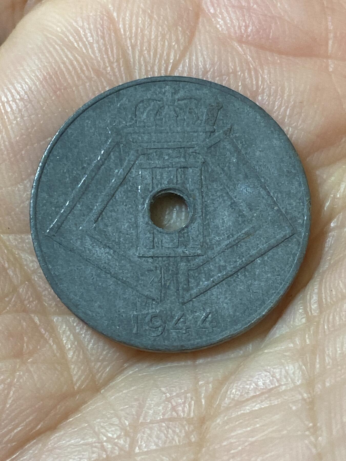 2026年第二十一场(总第一百九十场）外国好品散币场(免佣金) 比利时🇧🇪1944年10分(二战德国占领时期，荷语–法语版)