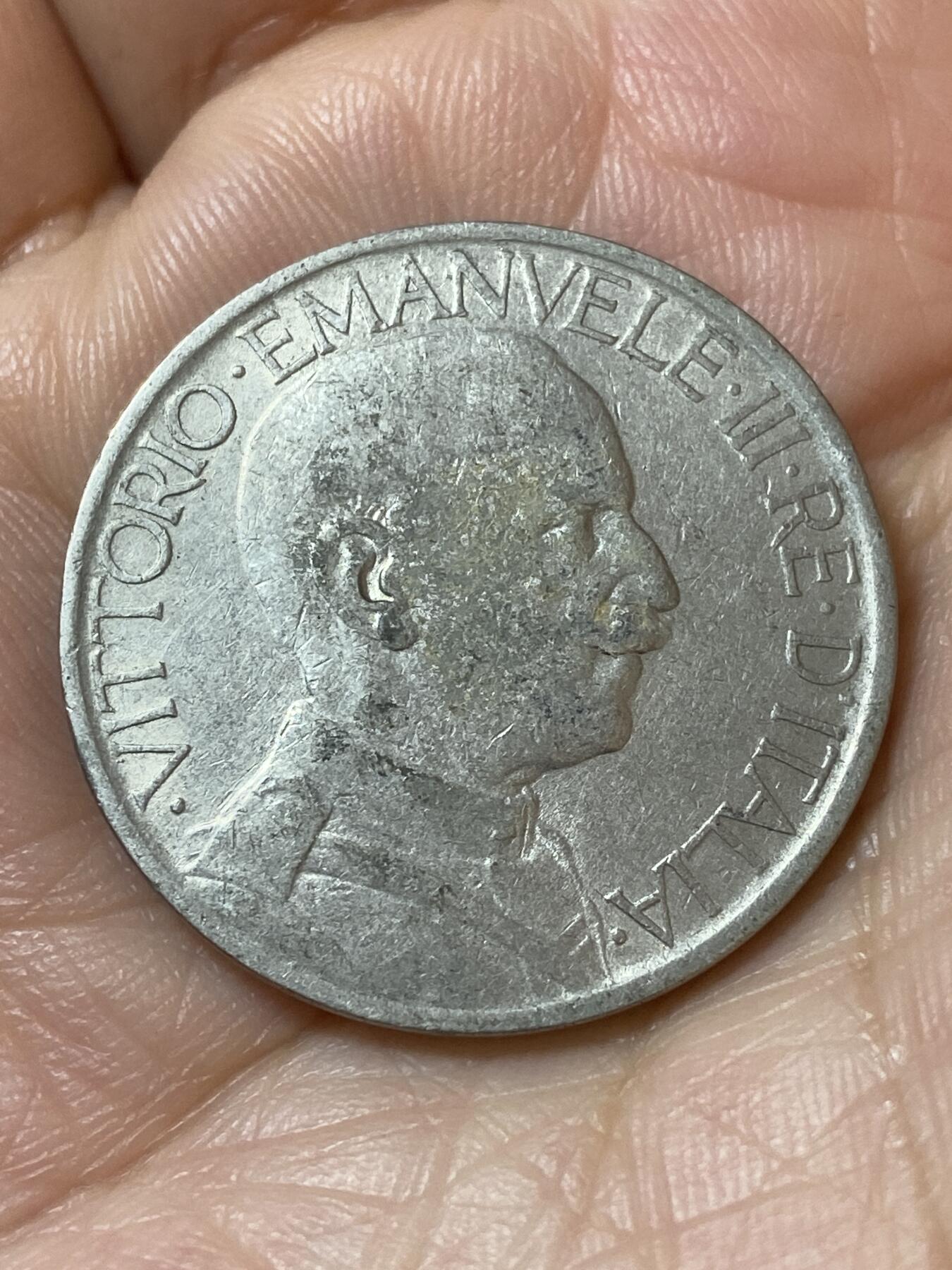 2026年第二十一场(总第一百九十场）外国好品散币场(免佣金) 意大利王国1923年2里拉(维托里奥·埃马努埃莱三世第三套，首发年)