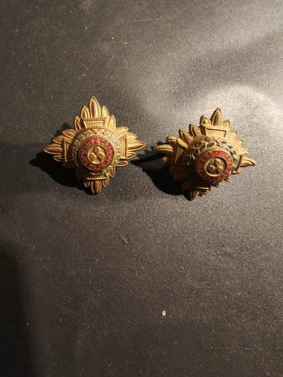 老王徽章第181期 - 英国军衔配饰一组    一战时期    巴斯星