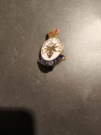 老王徽章第181期 - 英国武装力量老兵协会证章