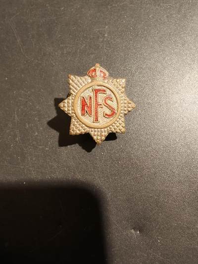 老王徽章第181期 - 英国二战消防员证章