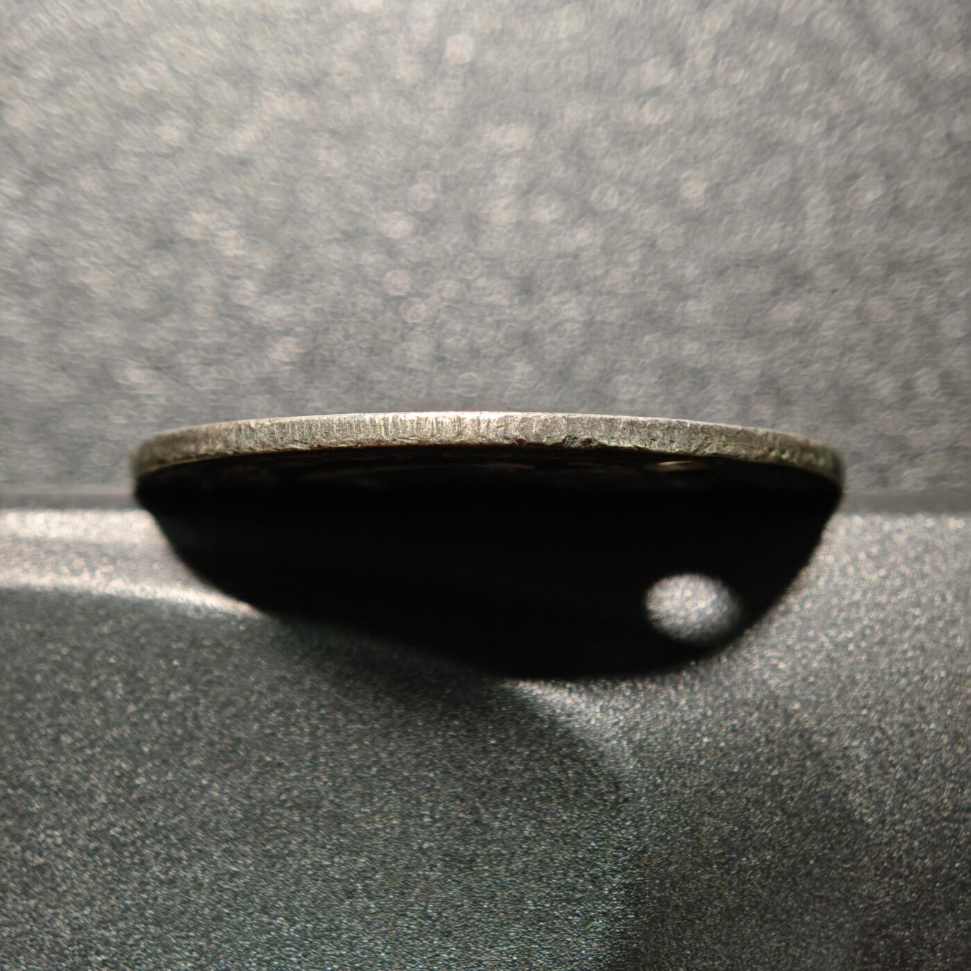 【德藏】世界币章拍卖第165期（拍品征集中~欢迎藏友联系） 185*年 墨西哥4瑞尔（4R）鹰洋银币 有打孔 直径约：32.8mm；重约：12.6g