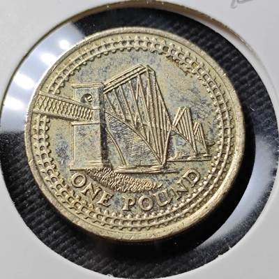 KK钱币收藏小铺  第395期  2月预留时间 周末发货 -  2004英国1镑 桥