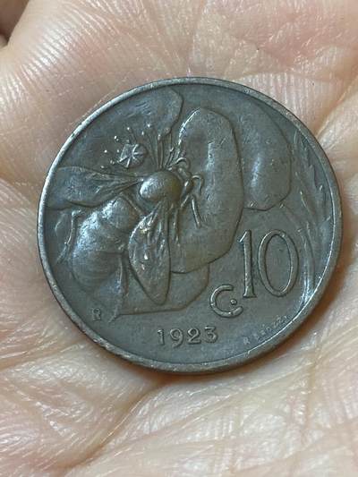 2026年第二十一场(总第一百九十场）外国好品散币场(免佣金) - 意大利王国1923年10分(维托里奥·埃马努埃莱三世第三套)