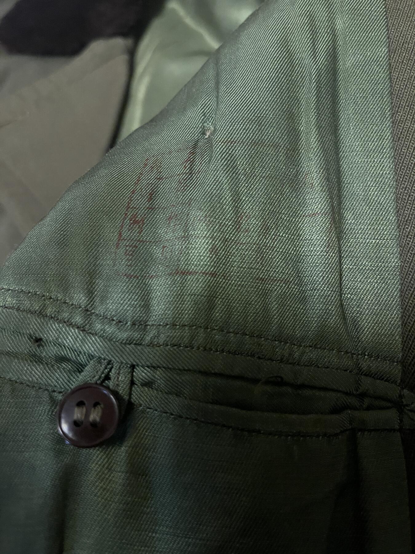 杂勋专场 南苏联Au55式将校马库呢大衣1号