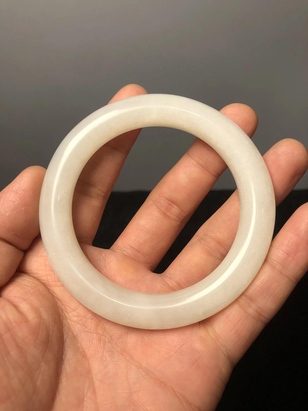 翡翠玉器专场 和田玉手镯3476