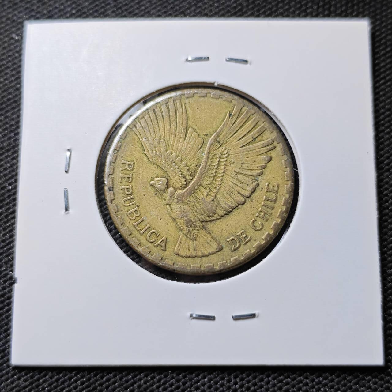 KK钱币收藏小铺  第395期  2月预留时间 周末发货 1965智利10分 