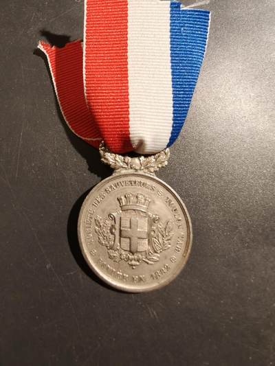 老王徽章第181期 - 法国救生员协会银级服务奖章