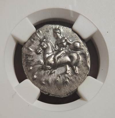 2026年2月捡漏拍 - 古希腊塔拉斯海豚少女银币