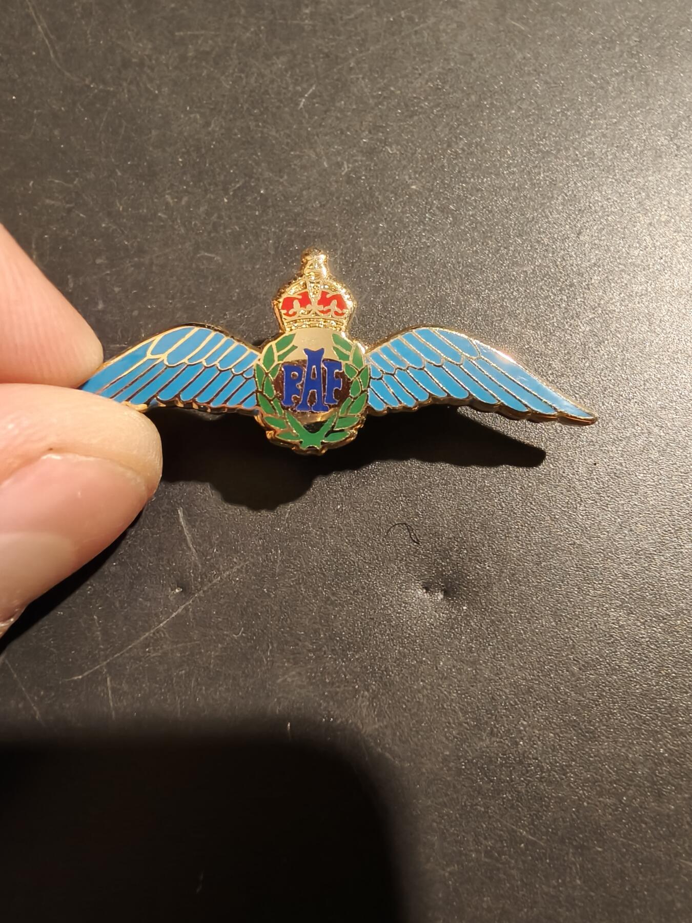 老王徽章第181期 英国皇家空军证章   二战时期   常规尺寸