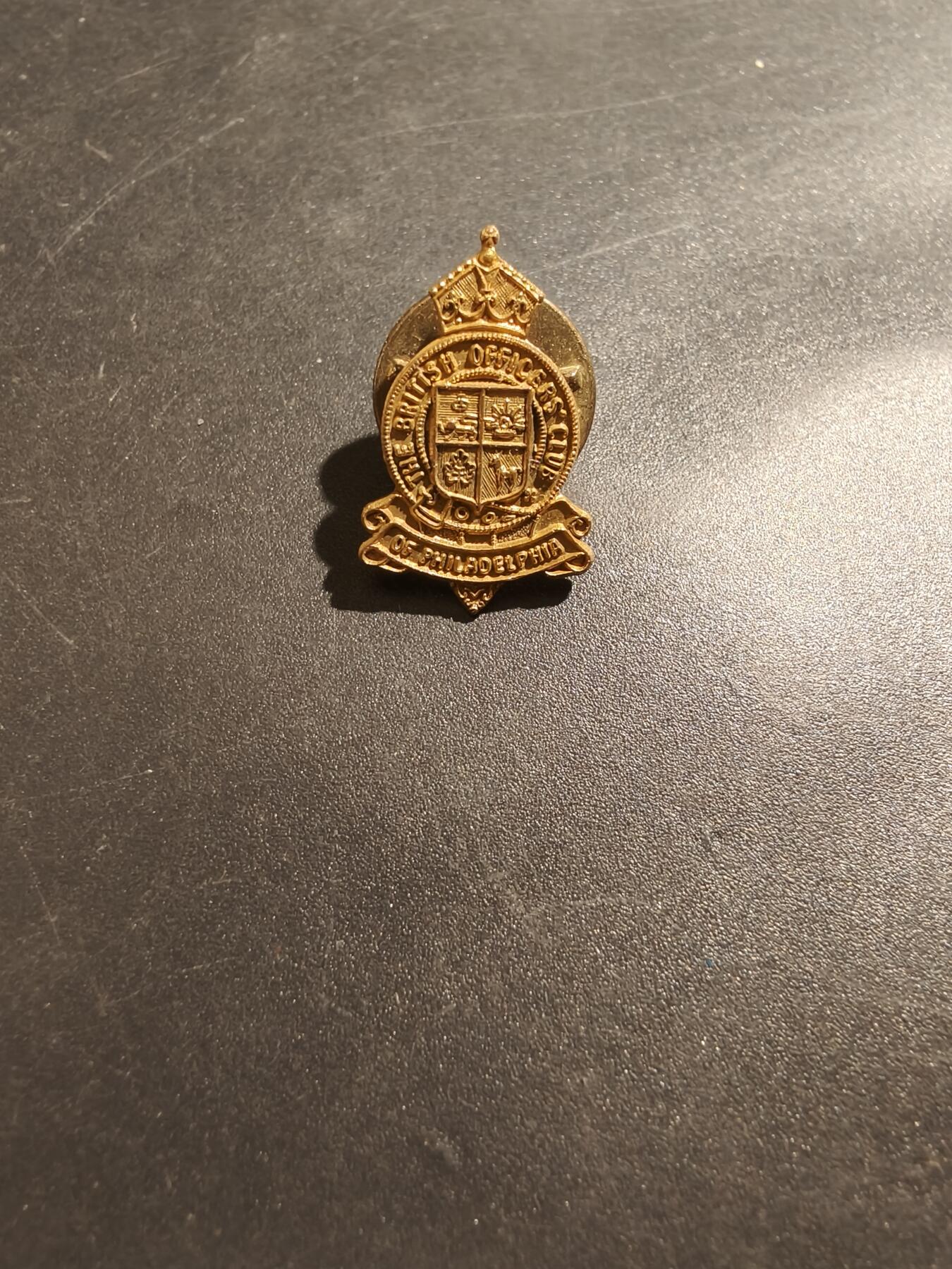 老王徽章第181期 费城英国军官俱乐部证章