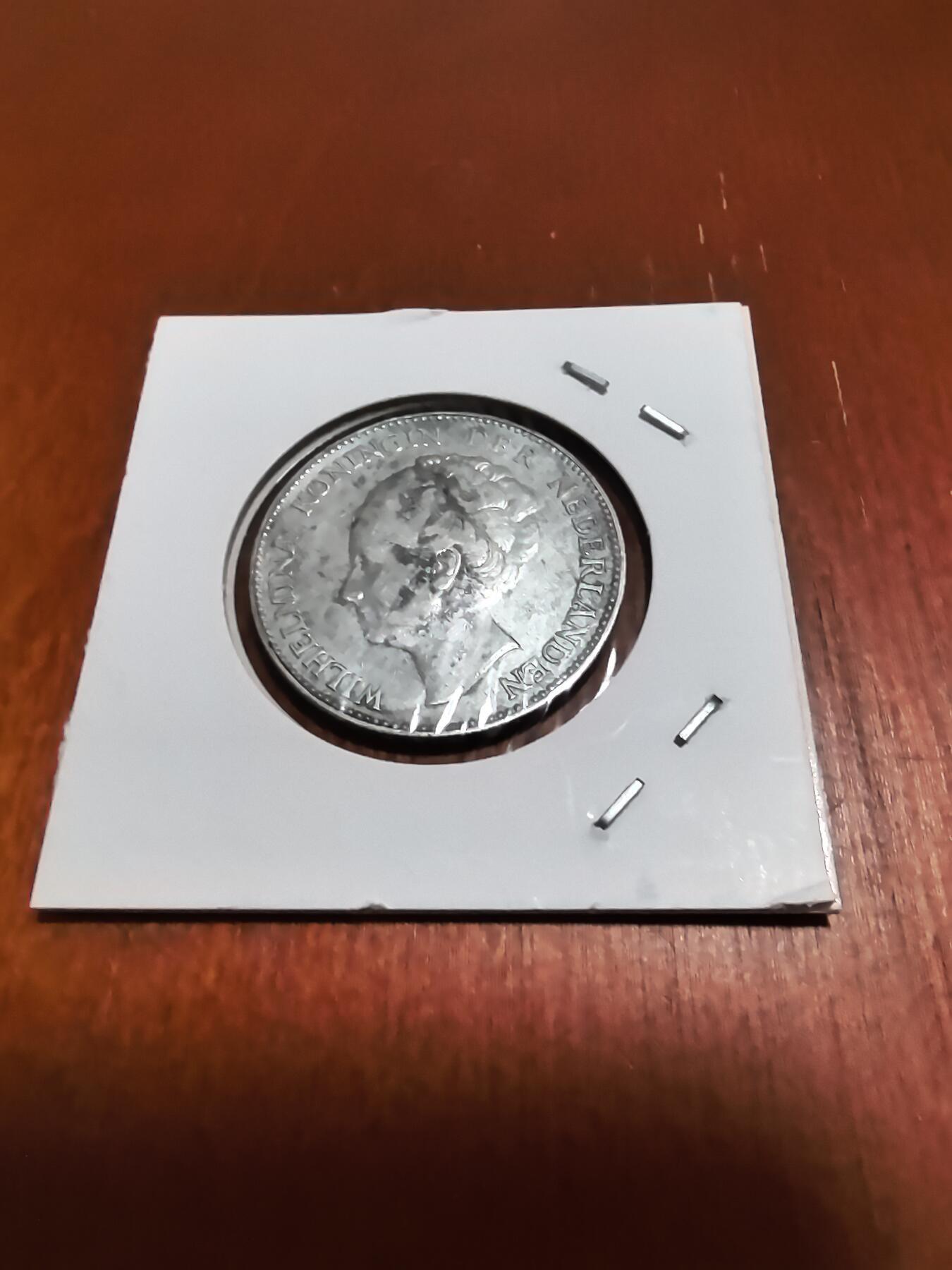 长老汇蛇年精选第九十九场拍卖 1928荷兰威廉明娜1盾银币，10克720银