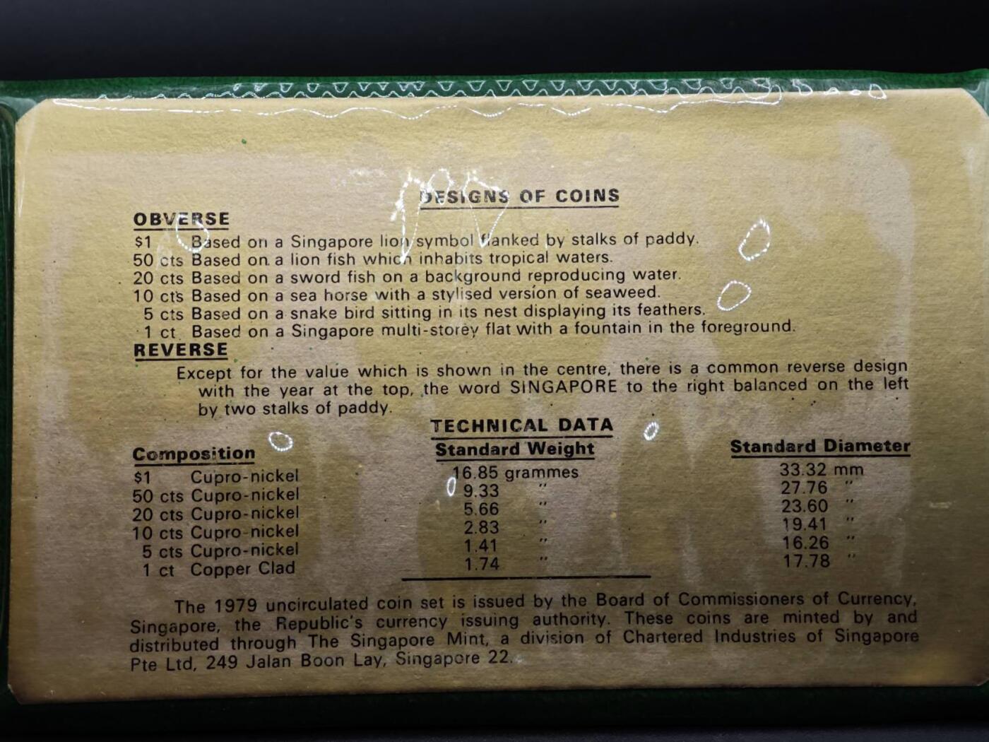 【淘币小摊】实时拍第八百七十拍   银币套币场    年前最后一场周一预留全部发出 本场无中意拍品可私信周日发货请更换最新收货地址不方便收货的请勿参拍或者顺丰到付 新加坡1979年羊年生肖套币