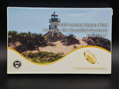 【淘币小摊】实时拍第八百七十三拍   银币套币场    每周一统一发货 - 美国2018年公园纪念币精制套币