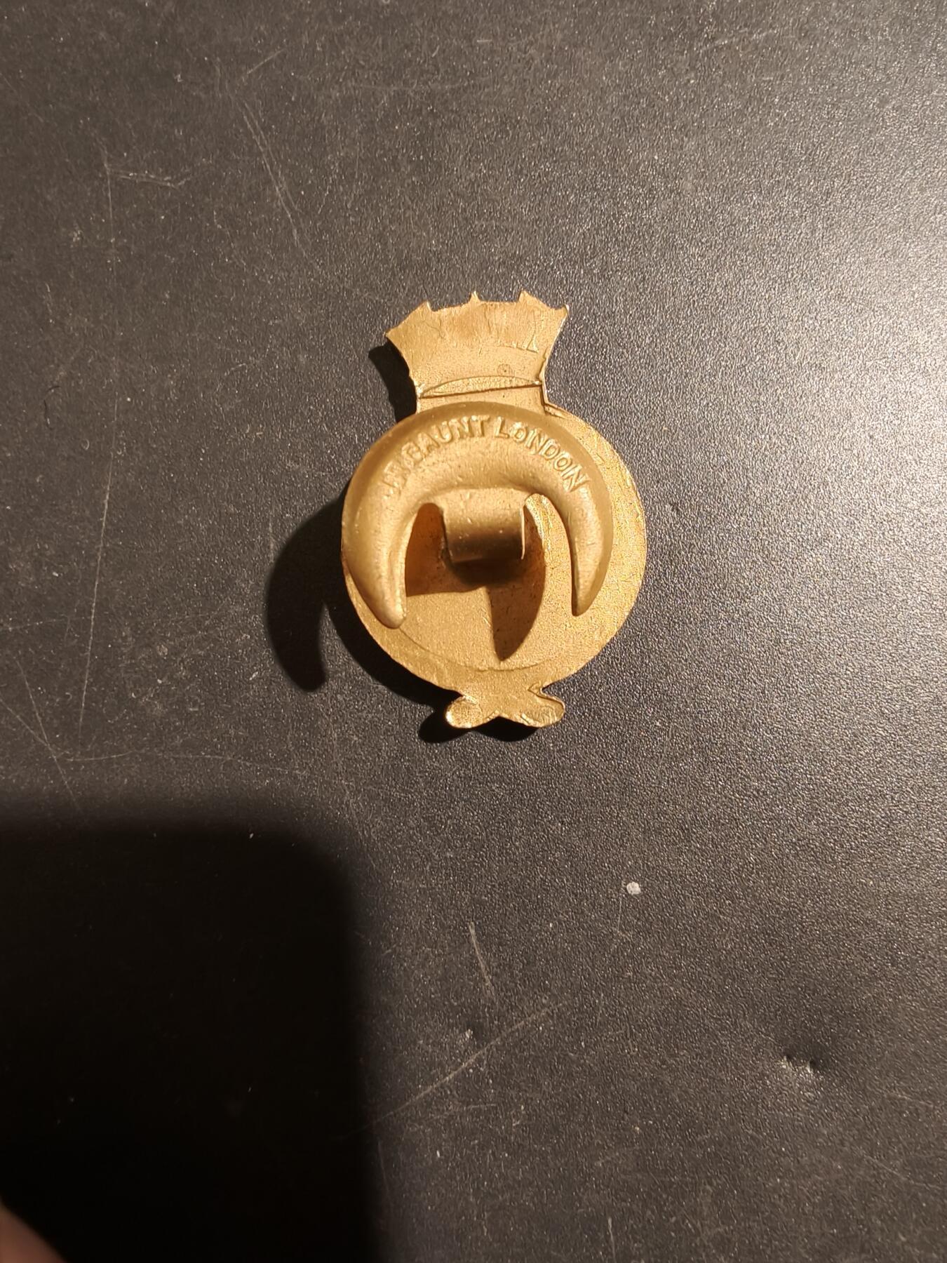 老王徽章第181期 英国皇家海军水雷观察处证章    二战时期