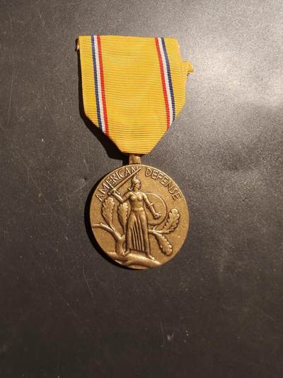老王徽章第181期 - 美国二战本土防卫奖章