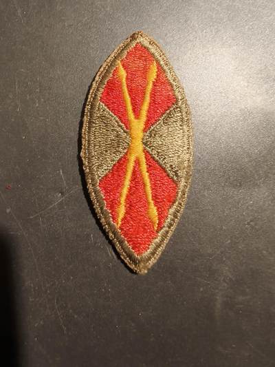 老王徽章第181期 - 美国陆军防空炮兵中央司令部臂章