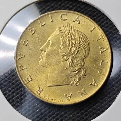 KK钱币收藏小铺  第395期  2月预留时间 周末发货 - 1979意大利20里拉 铜币