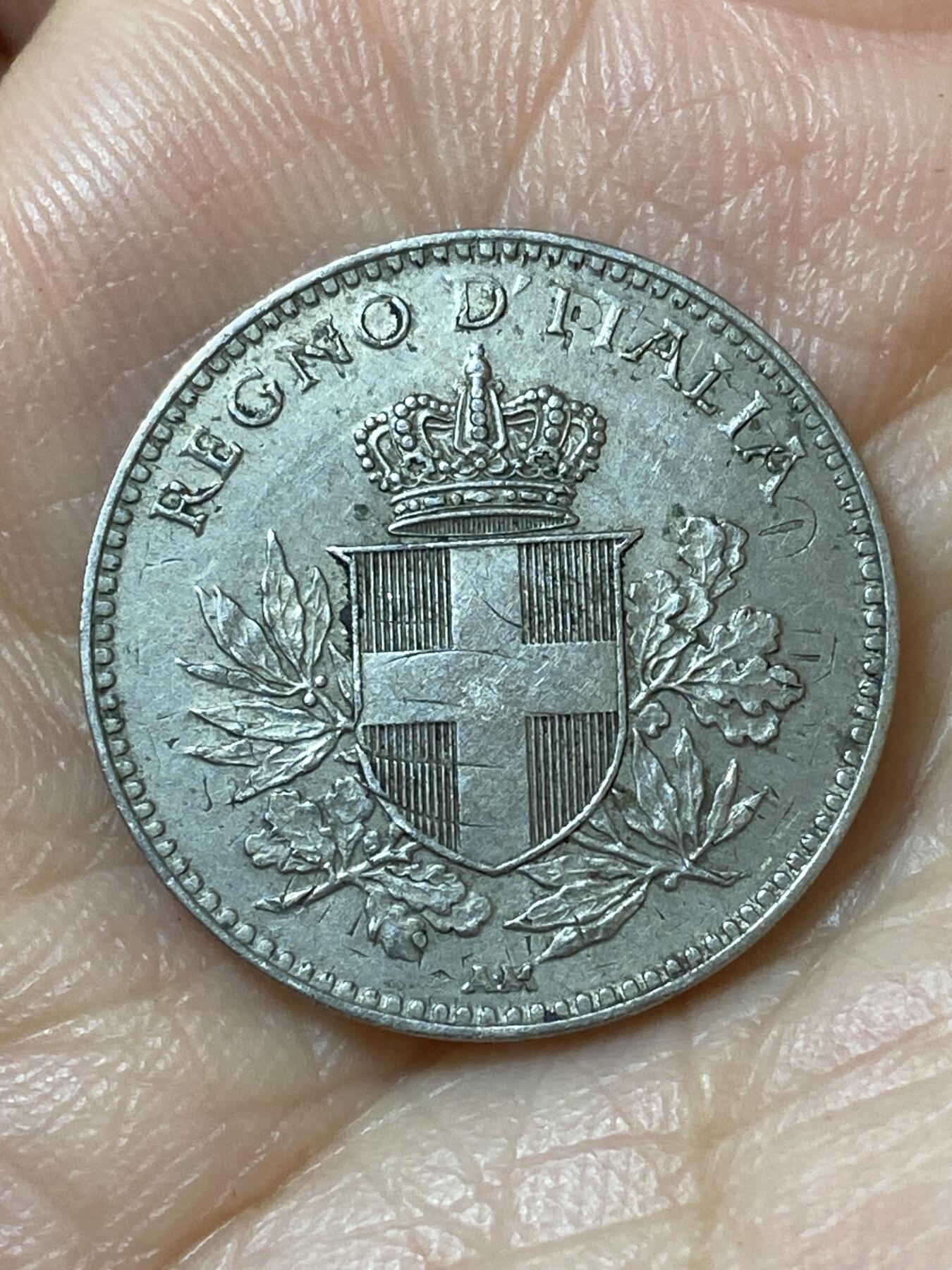 2026年第二十一场(总第一百九十场）外国好品散币场(免佣金) 意大利王国1918年20分(维托里奥·埃马努埃莱三世第三套，首发年仅发行3年)