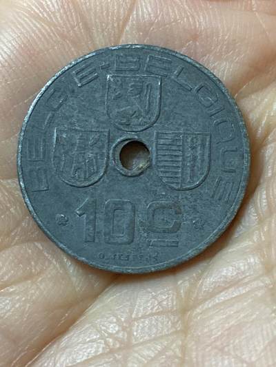 2026年第二十一场(总第一百九十场）外国好品散币场(免佣金) - 比利时🇧🇪1944年10分(二战德国占领时期，荷语–法语版)