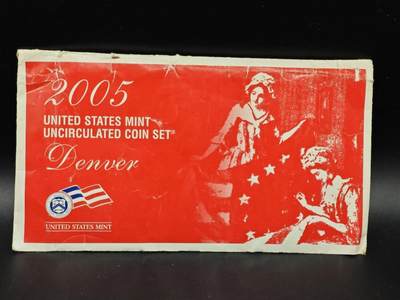 【淘币小摊】实时拍第八百七十拍   银币套币场    年前最后一场周一预留全部发出 本场无中意拍品可私信周日发货请更换最新收货地址不方便收货的请勿参拍或者顺丰到付 - 美国2005年套币