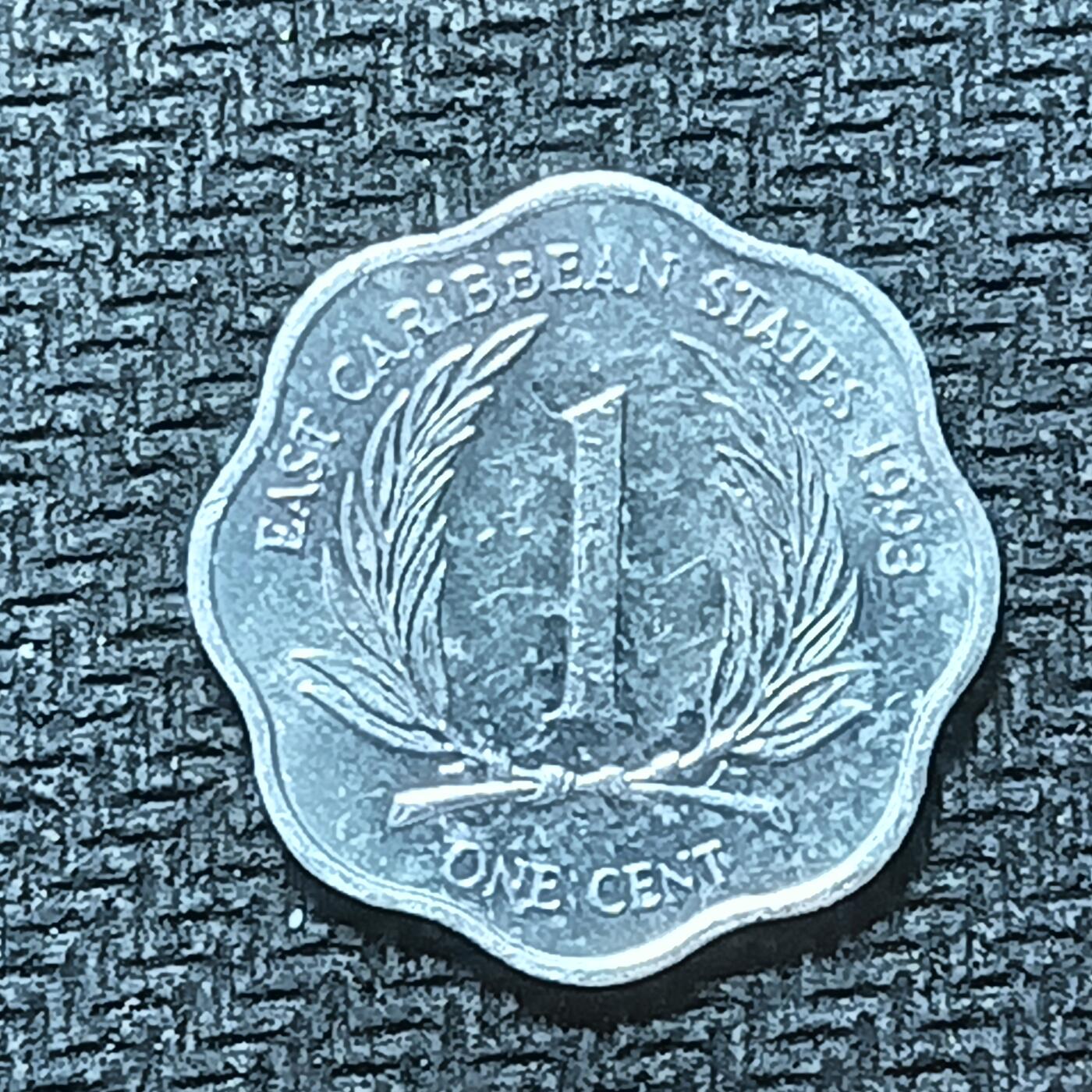 逸泉钱币2026B第十场世界钱币纪念币专场B1231-1615 1393东加勒比1分