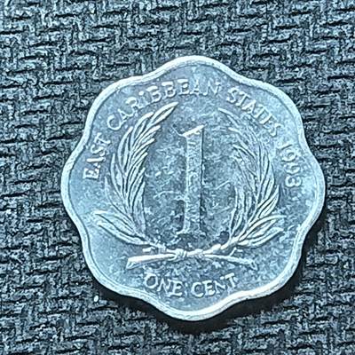 逸泉钱币2026B第十场世界钱币纪念币专场B1231-1615 - 1393东加勒比1分