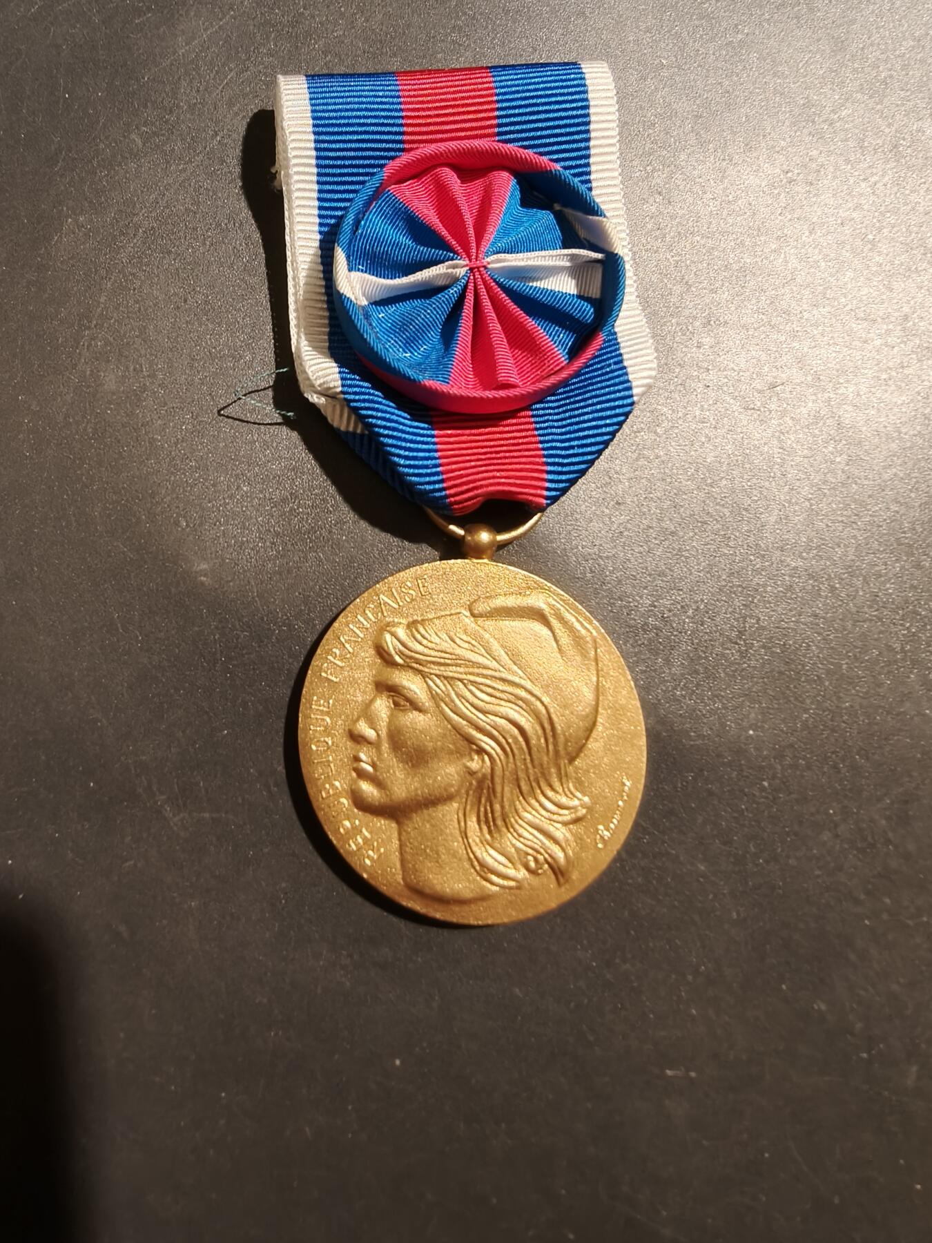 老王徽章第181期 法国金级军官级军事志愿者服役奖章