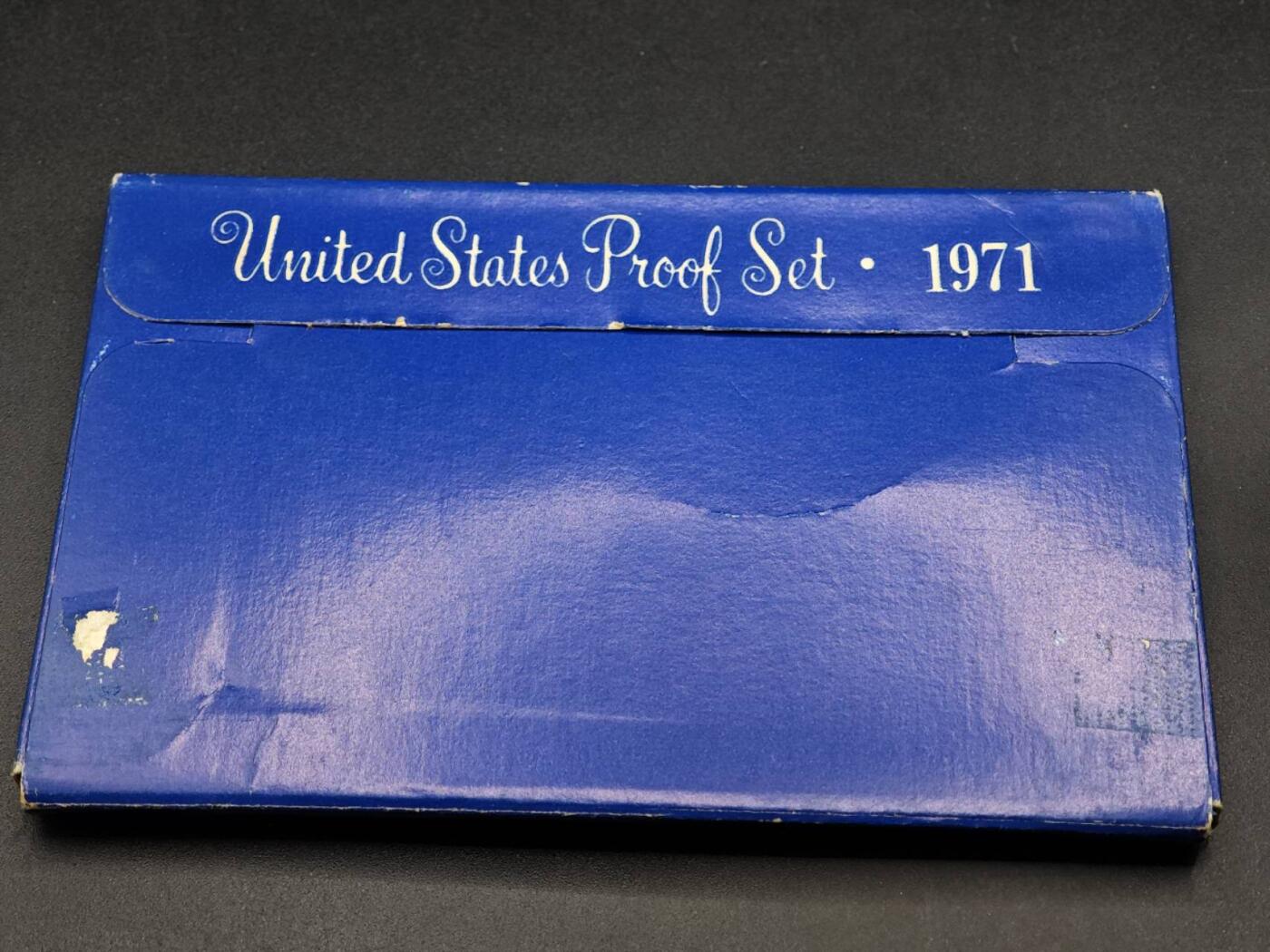 【淘币小摊】实时拍第八百七十拍   银币套币场    年前最后一场周一预留全部发出 本场无中意拍品可私信周日发货请更换最新收货地址不方便收货的请勿参拍或者顺丰到付 美国1971年精制套币