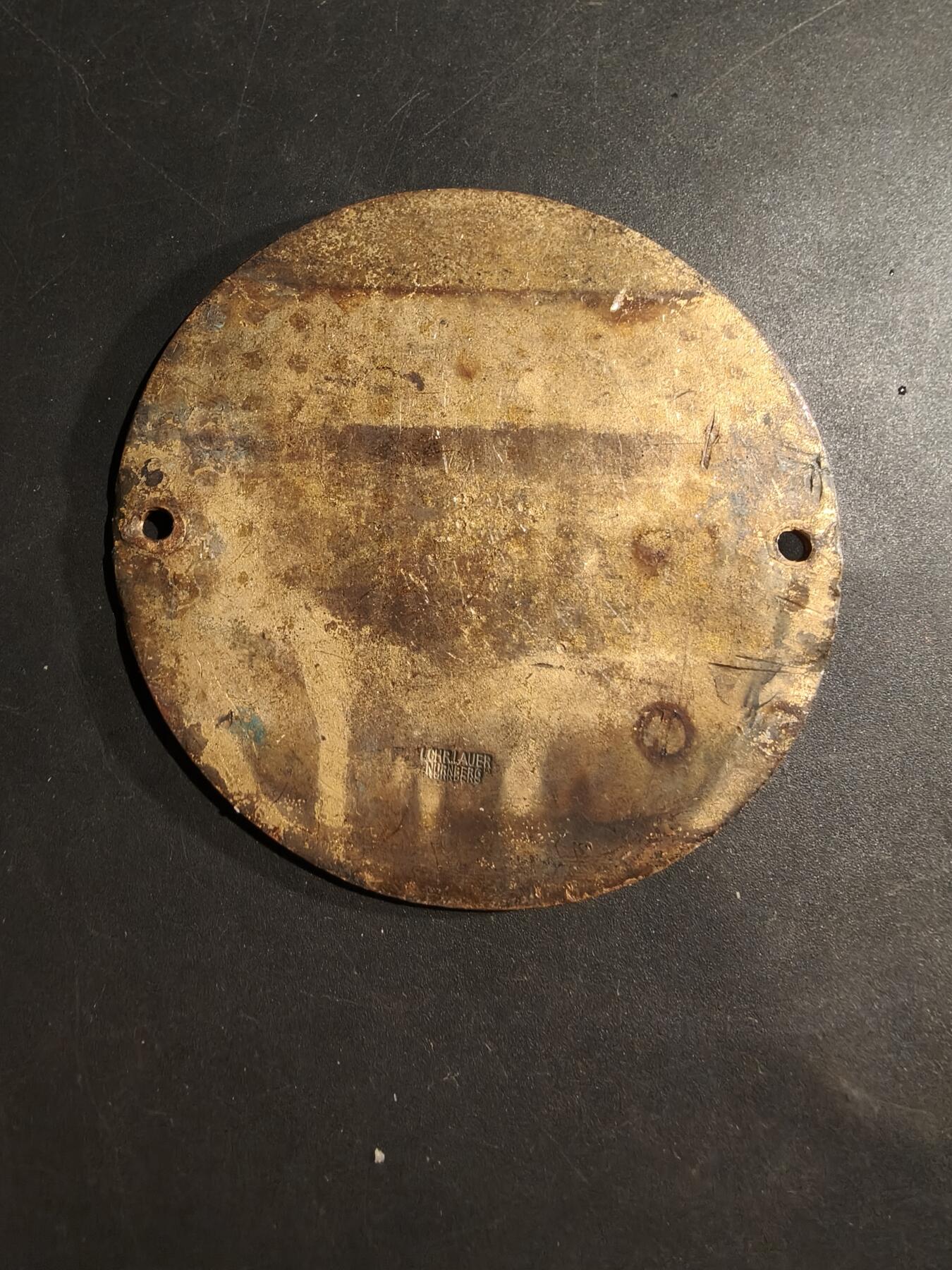 老王徽章第181期 德国1967年ADAC海德堡-莱门国际聚会纪念章    直径80mm    重量100g