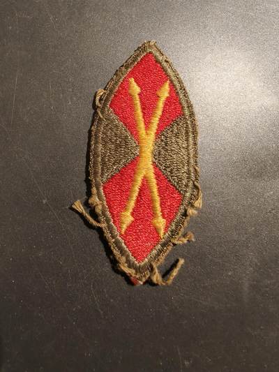 老王徽章第181期 - 美国陆军防空炮兵中央司令部臂章