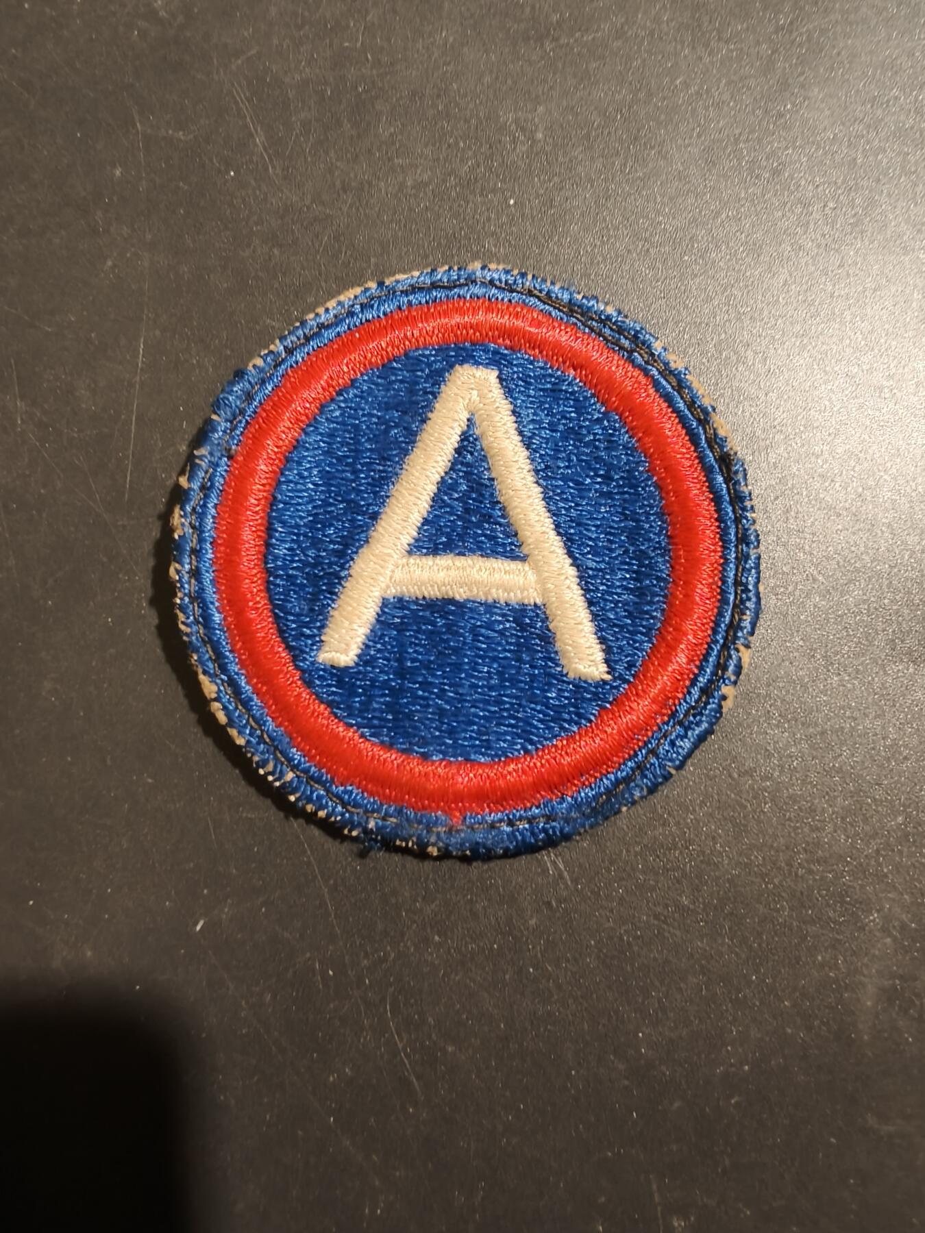 老王徽章第181期 美国陆军第三集团军臂章