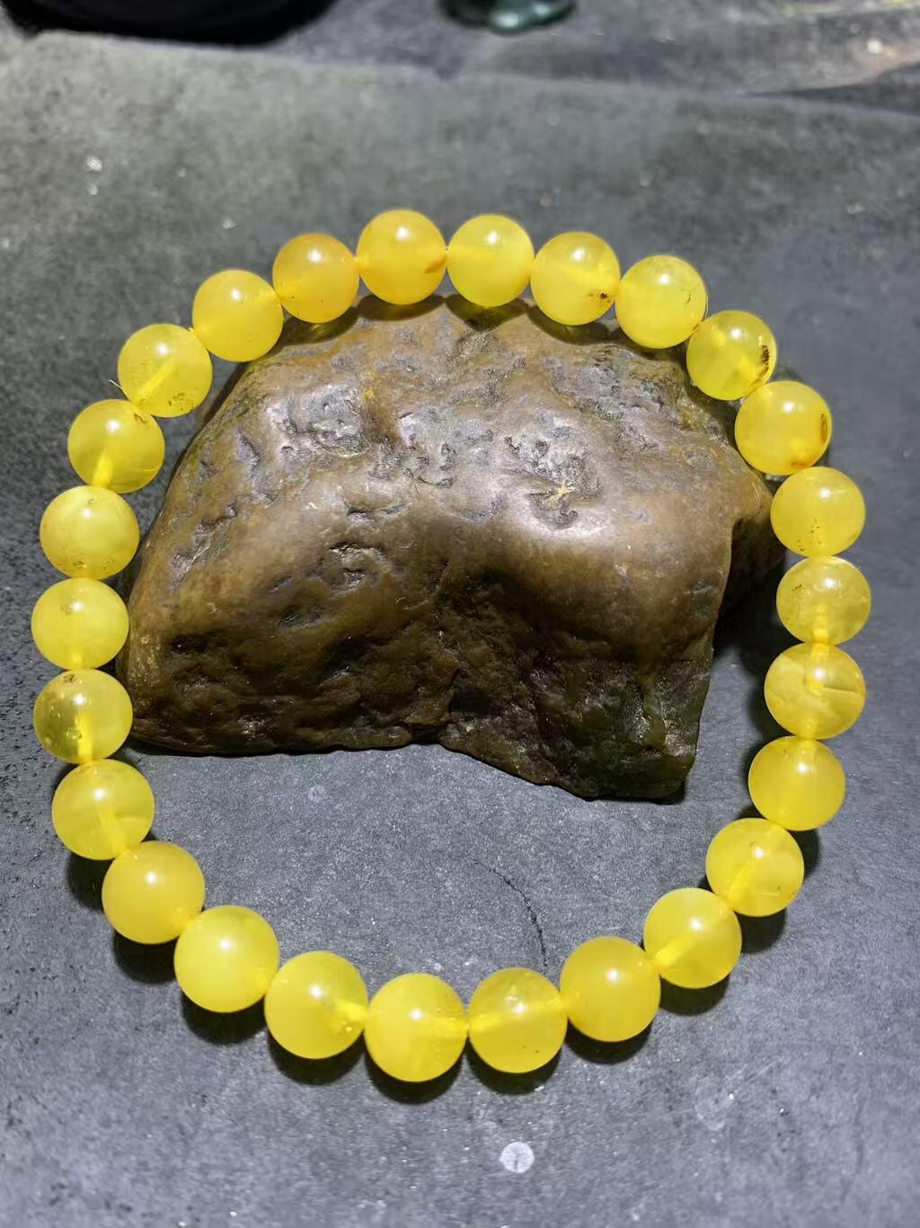 天然乌克兰蜜蜡手串1条！