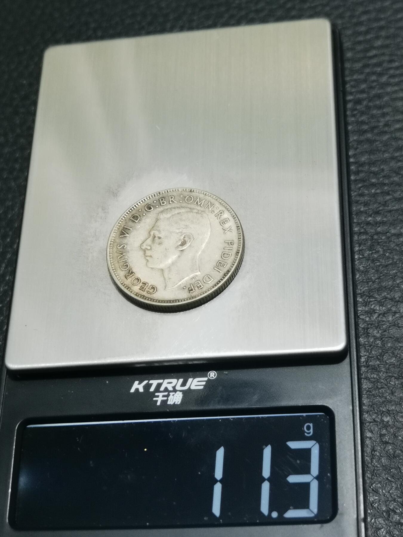 天下钱庄专场欢迎参拍 澳大利亚乔治六世银币