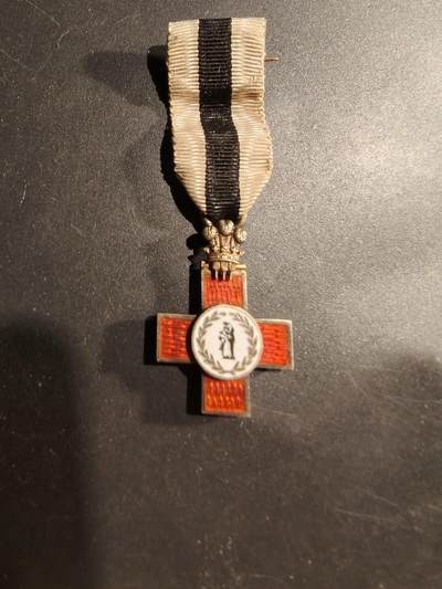 老王徽章第181期 - 英国仁慈联盟勋章    银质珐琅   9.3g