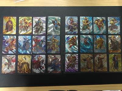 天玑星卡拍第170期《2.9周一截拍》持续收拍收评中 满赠卡需备注 - 星宿文创 水浒传 粗闪144张+一张No.252扈三娘 第七包