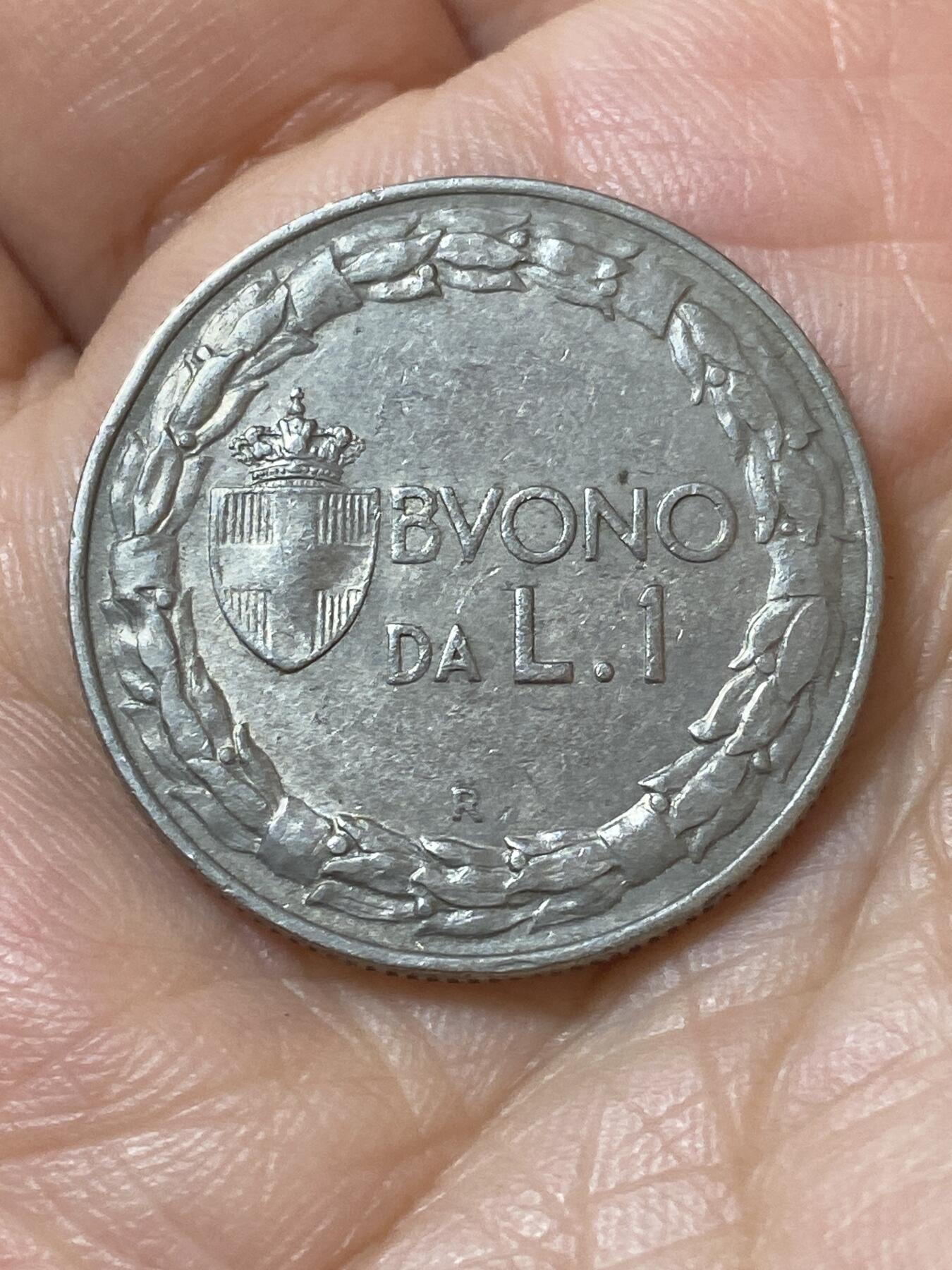 2026年第二十一场(总第一百九十场）外国好品散币场(免佣金) 意大利王国1924年1里拉(维托里奥·埃马努埃莱三世第三套，Closed 2–闭口2版)