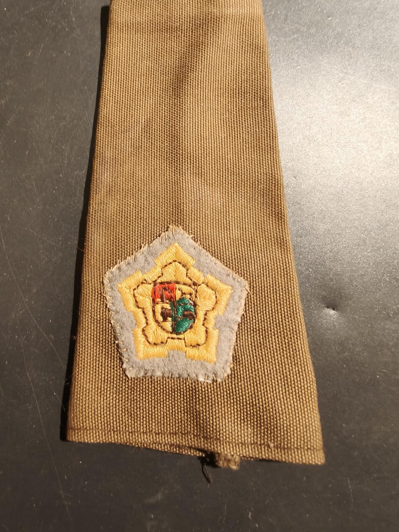 老王徽章第181期 南非国防军陆军堡垒准尉军衔滑套      使用时间1957-1996