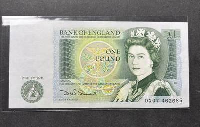 【金马踏春，泉马奔腾】2026 年新年贺岁场，（定于年初五接财神截拍）祝各位老板马到成功，马上有钱，愿岁岁平安喜乐顺遂 - 英国牛顿女王 1 英镑纸币