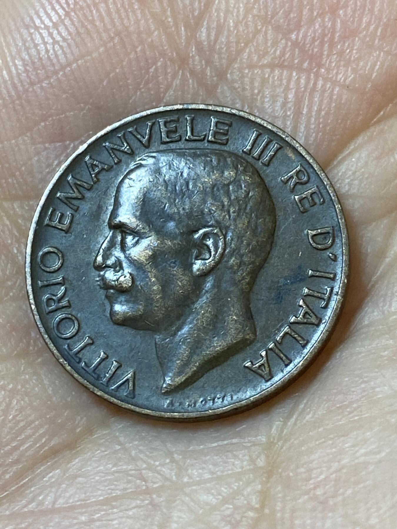 2026年第二十一场(总第一百九十场）外国好品散币场(免佣金) 流通好品–意大利王国1931年5分(维托里奥·埃马努埃莱三世第三套)