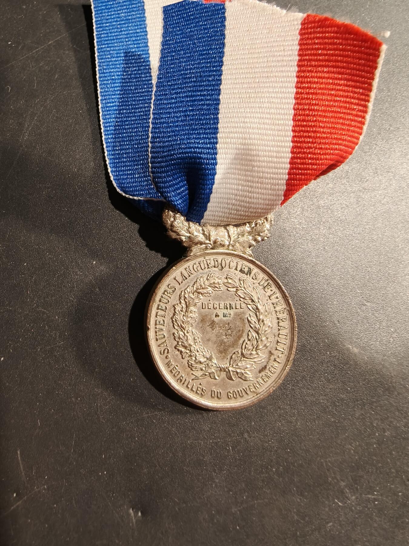 老王徽章第181期 法国银级朗格多克地区救生员协会奖章