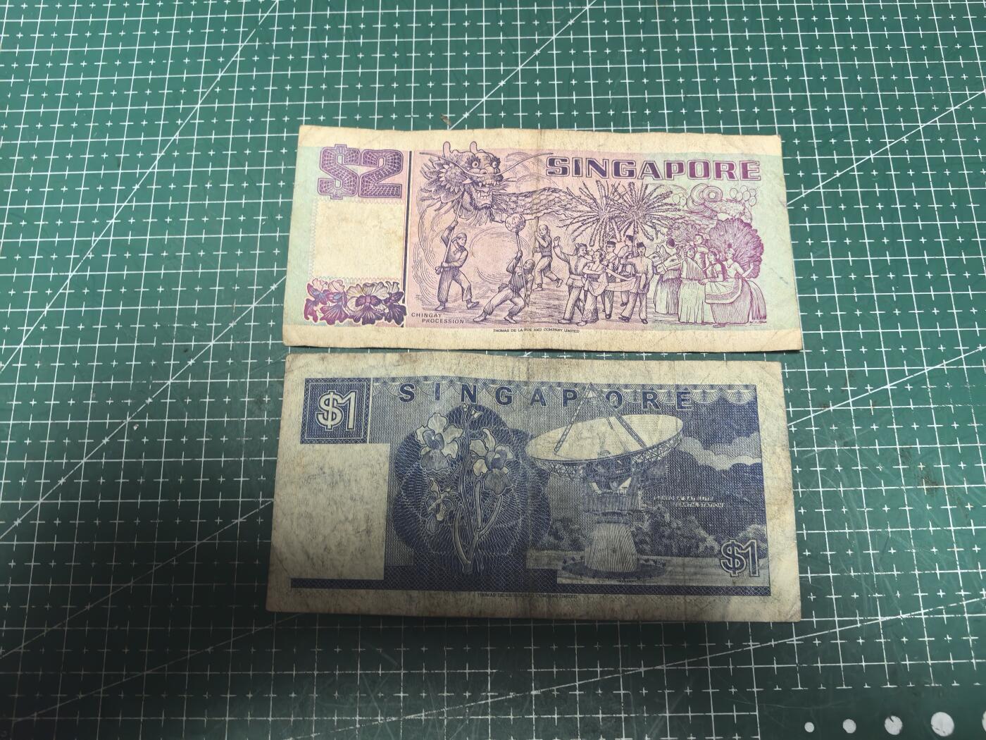 轻松集币无压力 新加坡船版纸币/组