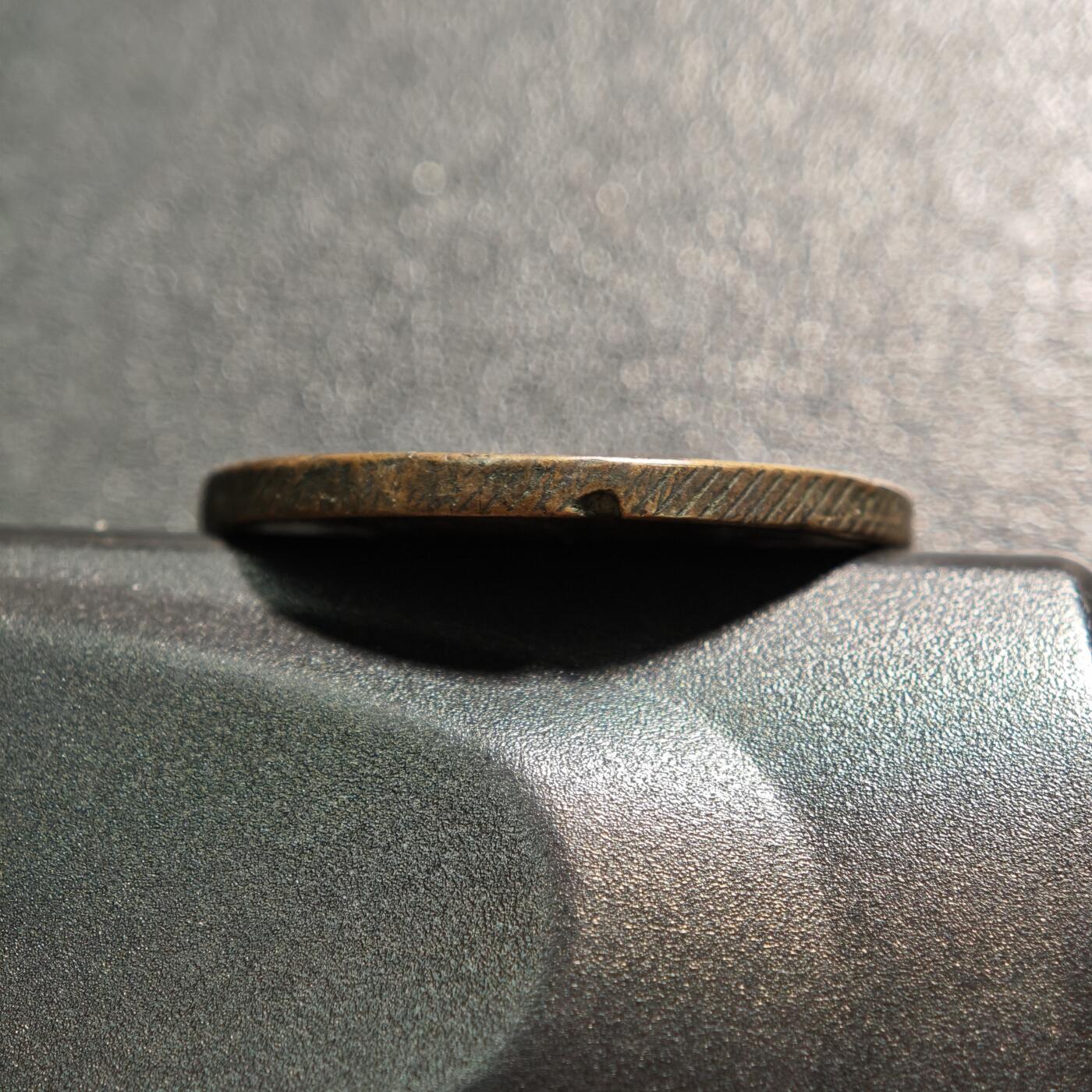 【德藏】世界币章拍卖第165期（拍品征集中~欢迎藏友联系） 1849年 罗马1巴约科铜币 直径约：29.4mm；重约：11.7g